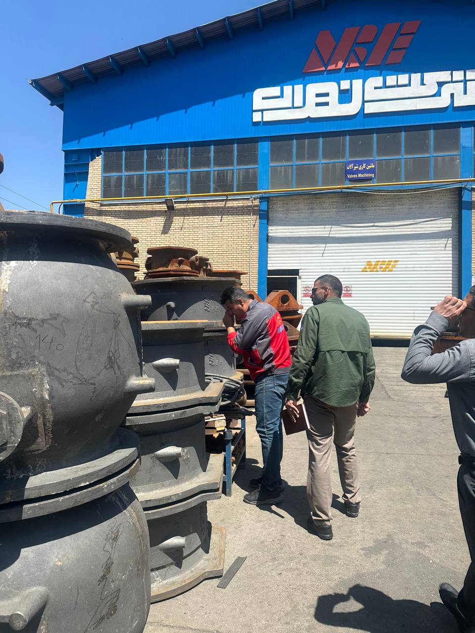 بازدید مهندسین تجهیزکنترل
